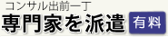 専門家を派遣(有料)