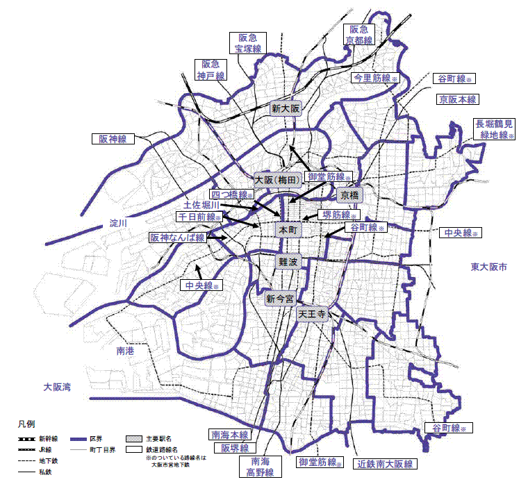 大阪の経済2012年版 第3部第2章 町丁目単位の経済 産業特性